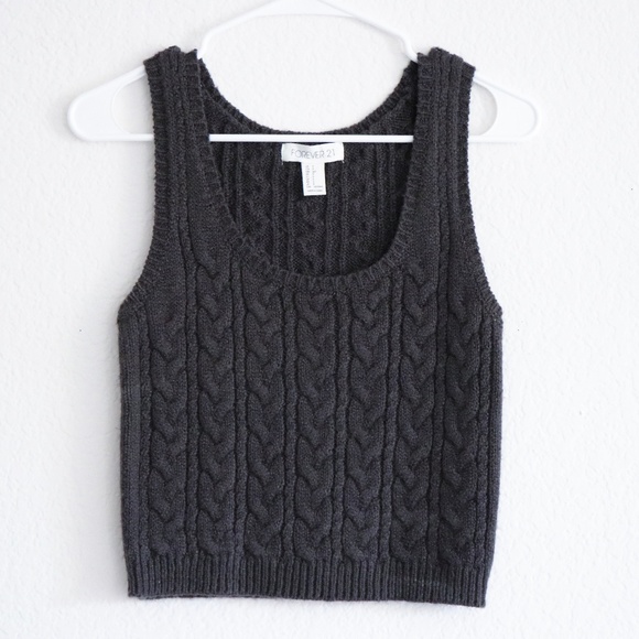 Grey Knit Top | Forever 21 - Picture 1 of 3